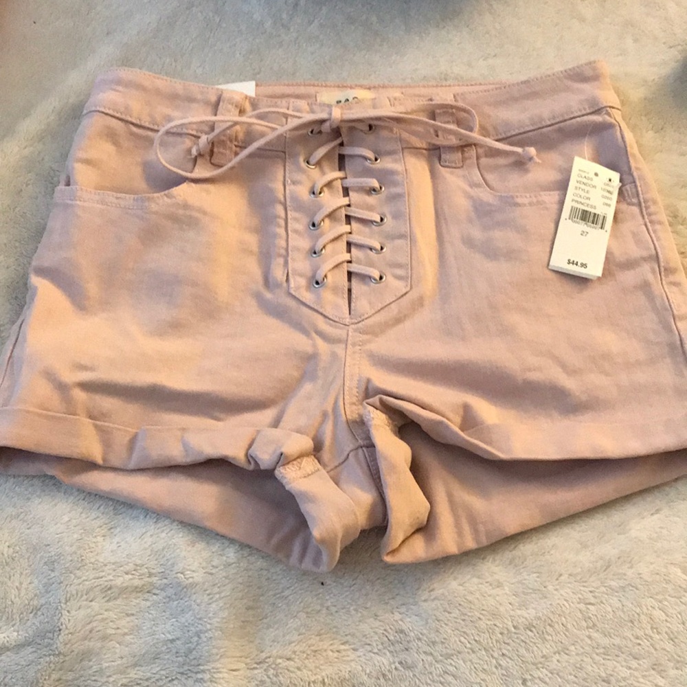 Light pink shorts